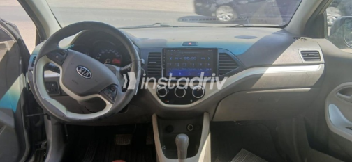 Kia Picanto 2015 Beige Automatic Used for Sale in Nasr city - 10