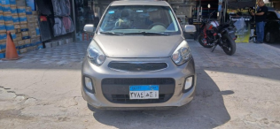 Kia Picanto 2015 Beige Automatic Used for Sale in Nasr city