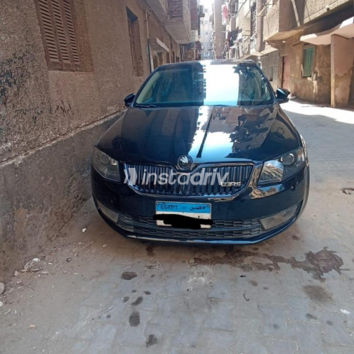 Skoda Octavia A7 2015 Black Automatic Used for Sale in Dokki - 2