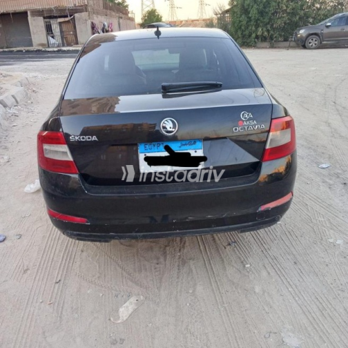 Skoda Octavia A7 2015 Black Automatic Used for Sale in Dokki - 3