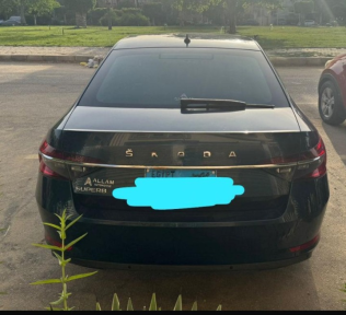 Skoda Superb 2024 Blue Automatic Used for Sale in Cairo