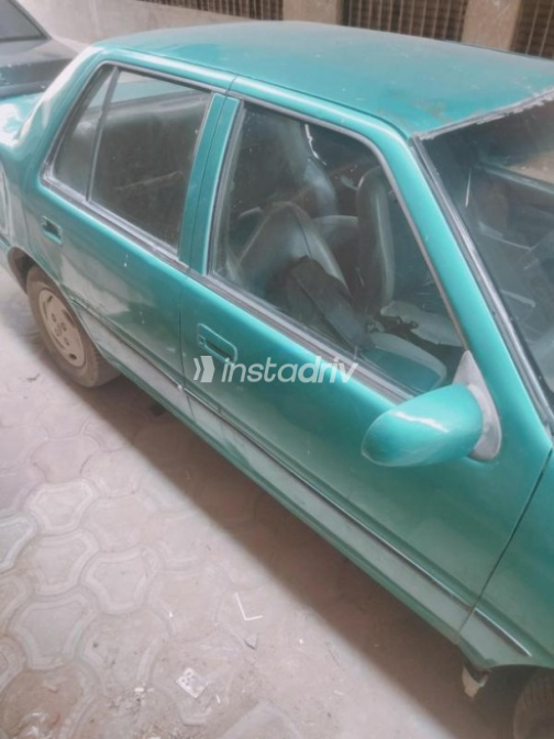 Hyundai Excel 1995 Dark Blue Manual Used for Sale in Faiyum - 2
