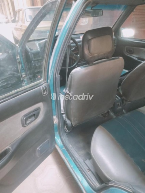 Hyundai Excel 1995 Dark Blue Manual Used for Sale in Faiyum - 8