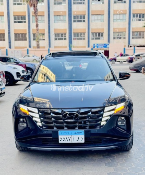 Hyundai Tucson 2023 Black Automatic Used for Sale in Mansoura - 1
