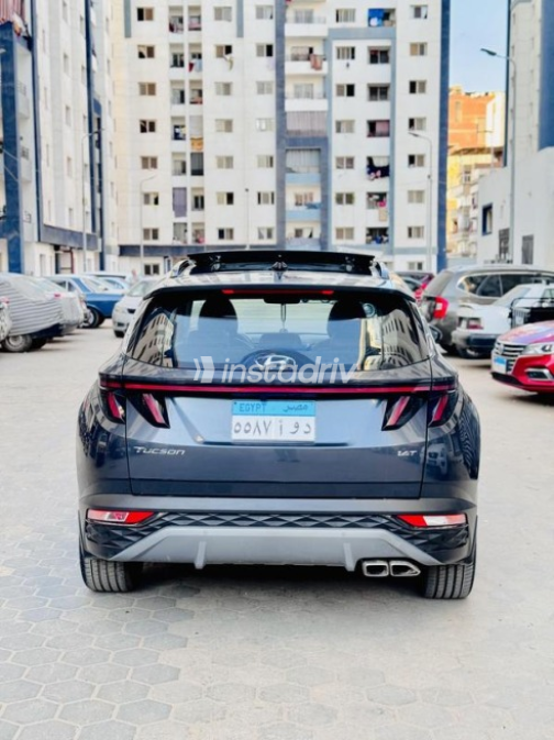 Hyundai Tucson 2023 Black Automatic Used for Sale in Mansoura - 4