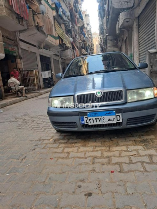 Skoda Octavia A4 2008 Cyan Automatic Used for Sale in Alexandria - 3