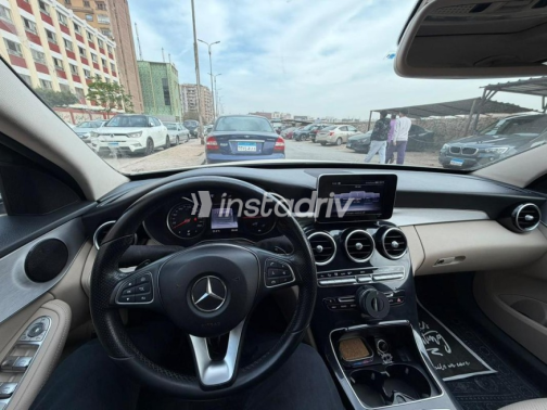 مرسيدس C 180 2018 أبيض أوتوماتيك مستعملة للبيع في المعادى - 3
