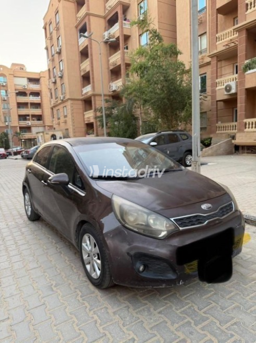Kia Rio 2013 Mocha Automatic Used for Sale in Cairo - 2