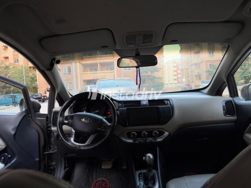 Kia Rio 2013 Mocha Automatic Used for Sale in Cairo - 4