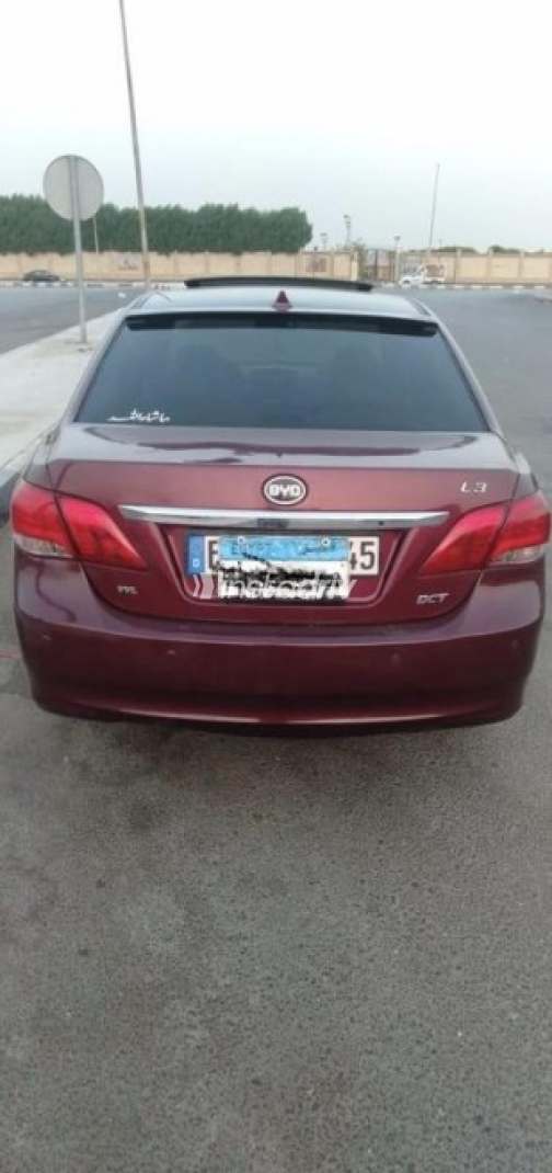 Byd L3 2015 Dark Red Automatic Used for Sale in Cairo - 5