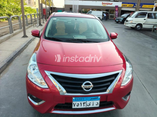 Nissan Sunny 2026 Red Automatic Used for Sale in Mansoura - 5