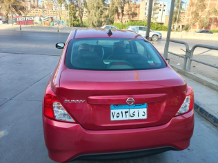 Nissan Sunny 2026 Red Automatic Used for Sale in Mansoura