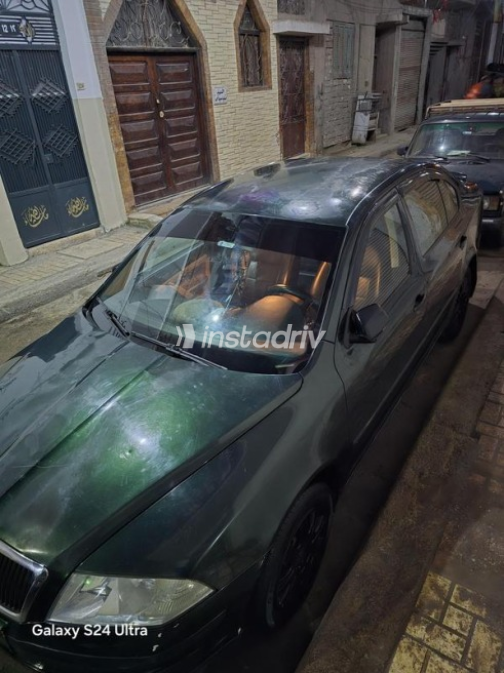 سكودا اوكتافيا A5 2005 أخضر غامق يدوي مستعملة للبيع في الإسكندرية - 5