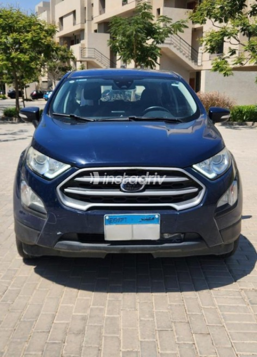 Ford EcoSport 2020 Black Automatic Used for Sale in Nasr city - 1