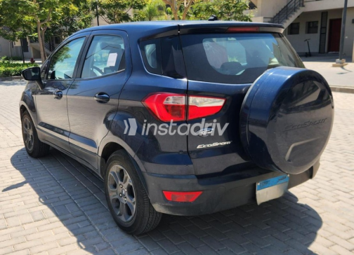 Ford EcoSport 2020 Black Automatic Used for Sale in Nasr city - 4