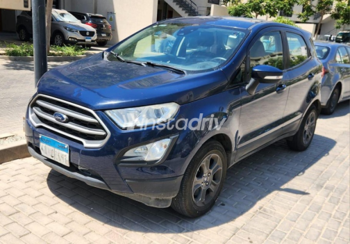 Ford EcoSport 2020 Black Automatic Used for Sale in Nasr city - 6