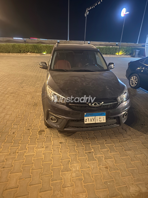 Chery Tiggo 3 2023 Dark Gray CVT Used for Sale in Greater Cairo ( Cairo + Giza) - 2