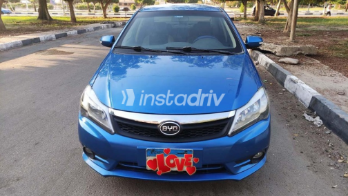 Byd F3 2022 Blue Automatic Used for Sale in Ismailia - 2
