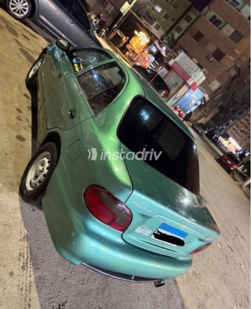 Hyundai Accent 2000 Green Manual Used for Sale in Kafr el-Sheikh - 2