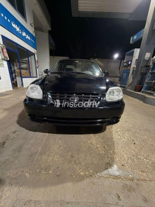 Hyundai Verna 2014 Black Automatic Used for Sale in Greater Cairo ( Cairo + Giza) - 1