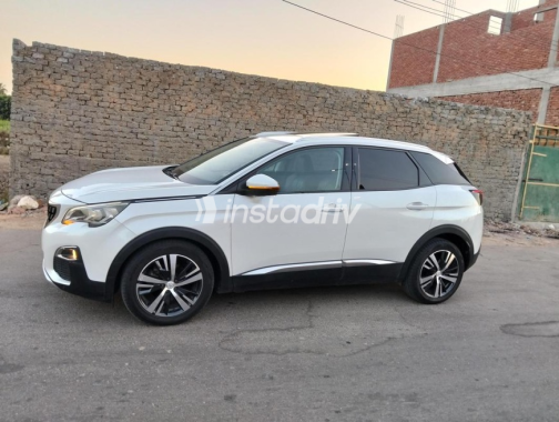 بيجو 3008 2019 أبيض أوتوماتيك مستعملة للبيع في منيا القمح - 3