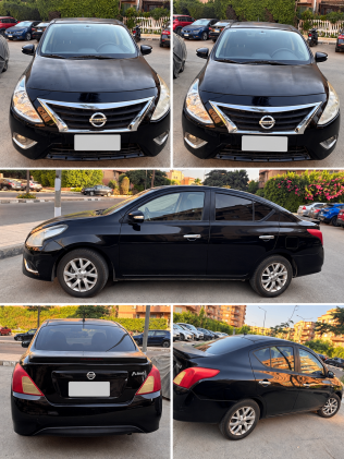 Nissan Sunny 2016 Black Automatic Used for Sale in Greater Cairo ( Cairo + Giza)