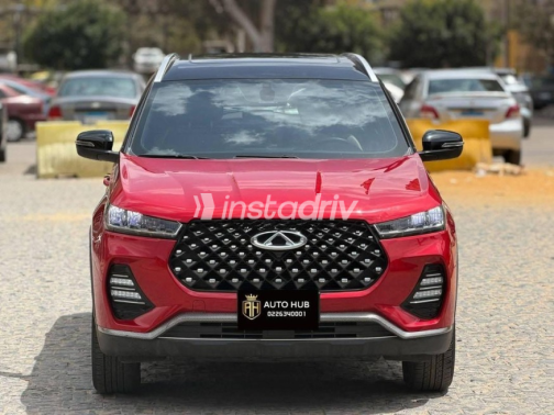 Chery Tiggo 7 pro 2022 Red Automatic Used for Sale in Cairo - 2