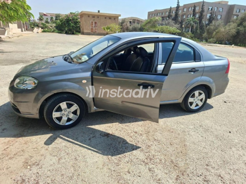 Chevrolet Aveo 2009 Gray Manual Used for Sale in Helwan - 2