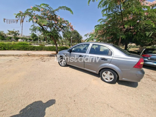 Chevrolet Aveo 2009 Gray Manual Used for Sale in Helwan - 9