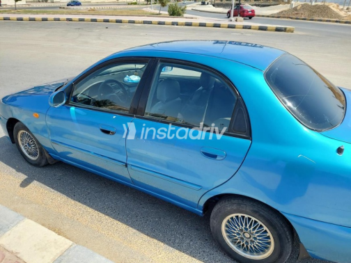 دايو لانوس 2 2003 أزرق يدوي مستعملة للبيع في المنيا‎ - 1