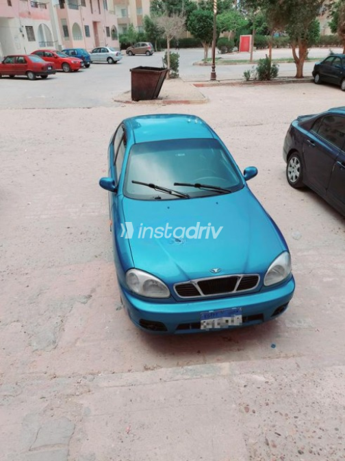 دايو لانوس 2 2003 أزرق يدوي مستعملة للبيع في المنيا‎ - 6