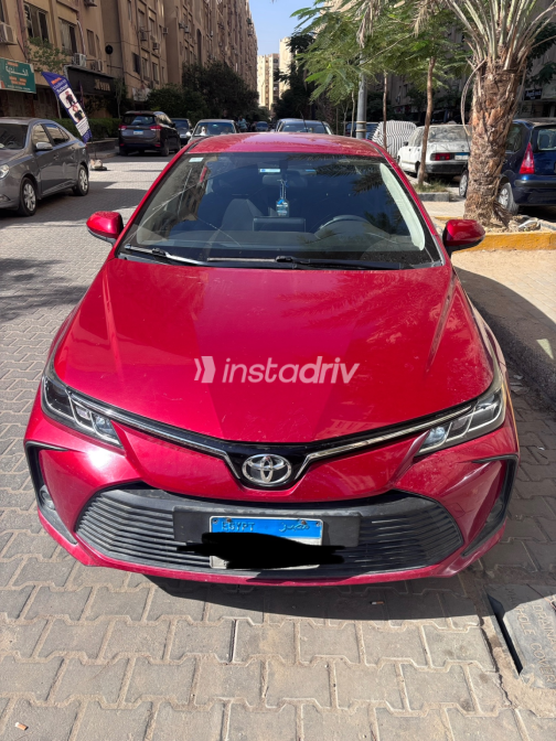 Toyota Corolla 2020 Red Automatic Used for Sale in Greater Cairo ( Cairo + Giza) - 2
