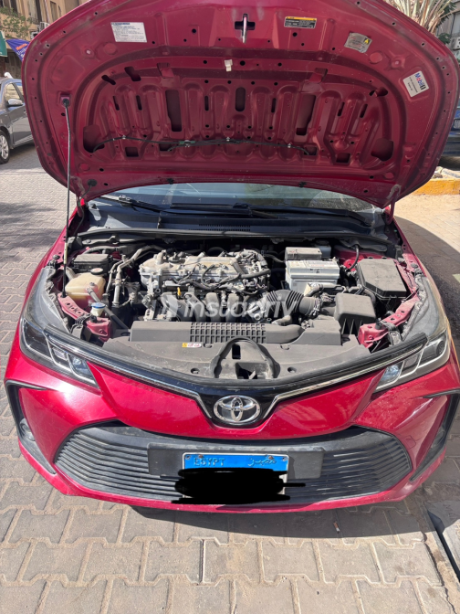 Toyota Corolla 2020 Red Automatic Used for Sale in Greater Cairo ( Cairo + Giza) - 3
