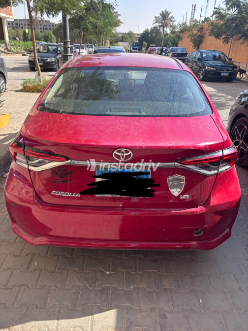 Toyota Corolla 2020 Red Automatic Used for Sale in Greater Cairo ( Cairo + Giza) - 4