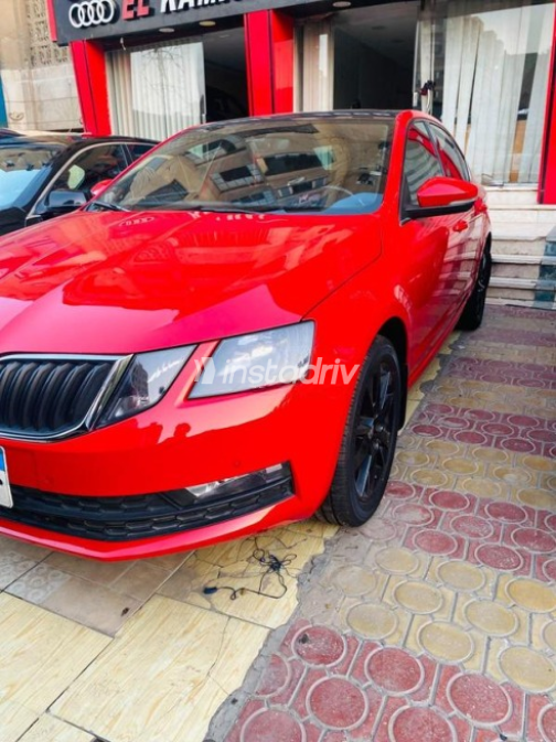 Skoda Octavia 2020 Red Automatic Used for Sale in Nasr city - 1