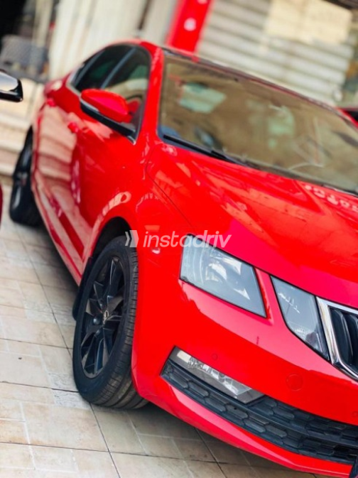 Skoda Octavia 2020 Red Automatic Used for Sale in Nasr city - 2