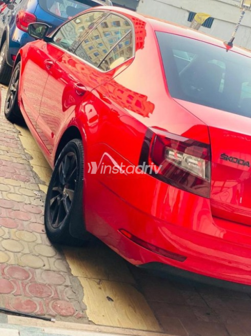 Skoda Octavia 2020 Red Automatic Used for Sale in Nasr city - 7