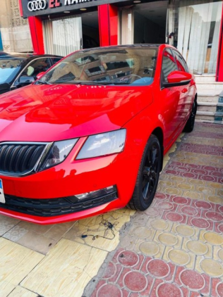 Skoda Octavia 2020 Red Automatic Used for Sale in Nasr city