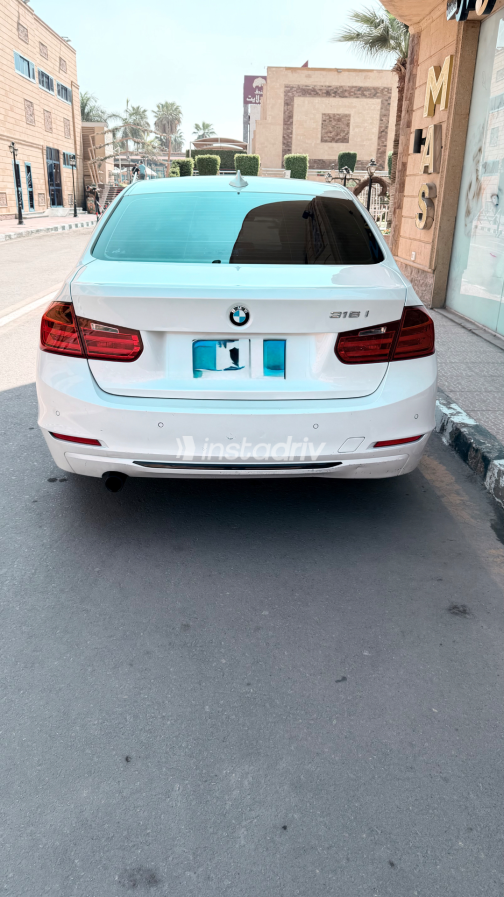 BMW 316 2015 White Automatic Used for Sale in Greater Cairo ( Cairo + Giza) - 1