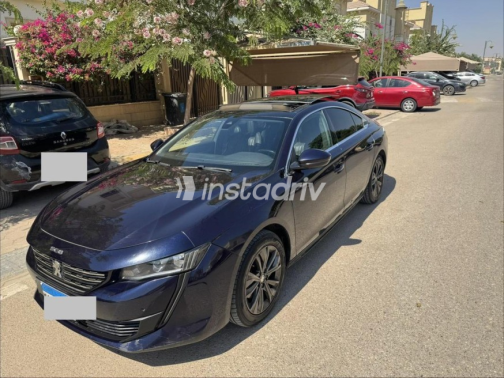 Peugeot 508 2020 Dark Blue Automatic Used for Sale in Cairo - 1