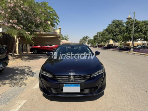 Peugeot 508 2020 Dark Blue Automatic Used for Sale in Cairo - 2