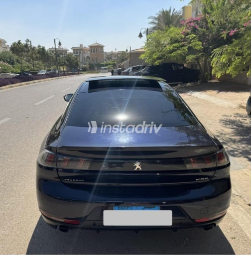 Peugeot 508 2020 Dark Blue Automatic Used for Sale in Cairo - 4