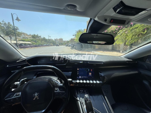 Peugeot 508 2020 Dark Blue Automatic Used for Sale in Cairo - 6
