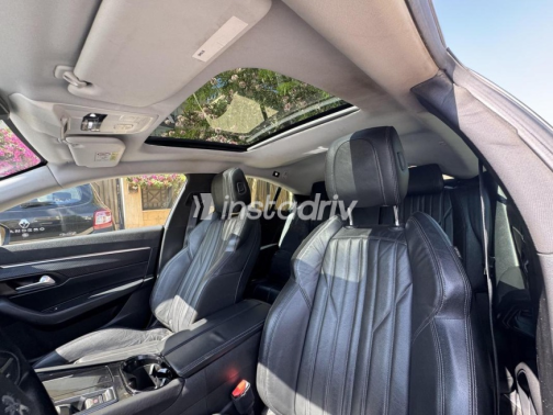 Peugeot 508 2020 Dark Blue Automatic Used for Sale in Cairo - 9