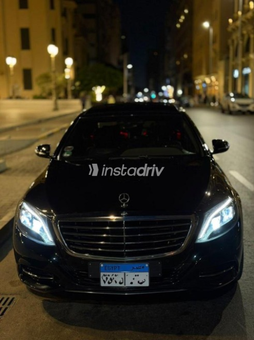 مرسيدس S 400 2014 أسود أوتوماتيك مستعملة للبيع في مدينة الشيخ زايد - 4