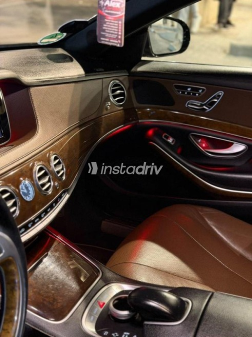 مرسيدس S 400 2014 أسود أوتوماتيك مستعملة للبيع في مدينة الشيخ زايد - 5