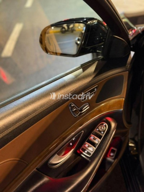 مرسيدس S 400 2014 أسود أوتوماتيك مستعملة للبيع في مدينة الشيخ زايد - 7