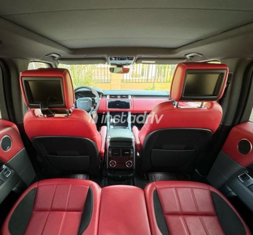 Land Rover Range Rover Sport 2022 Black Automatic Used for Sale in Mokattam - 6