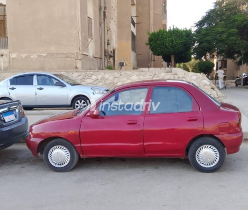Mazda 121 1997 Red Manual Used for Sale in Cairo - 1