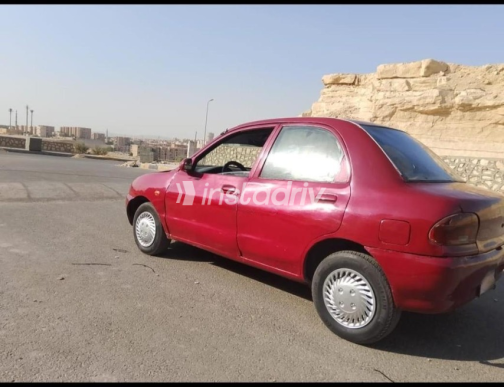Mazda 121 1997 Red Manual Used for Sale in Cairo - 6